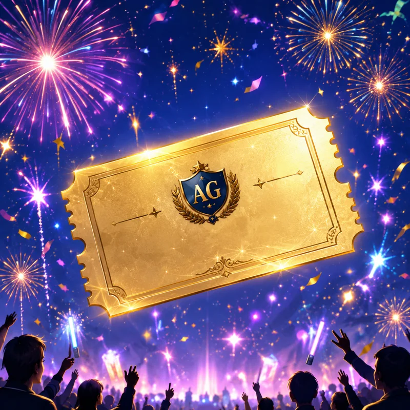 FESTA PASS:イベントチケットと花火のビジュアル